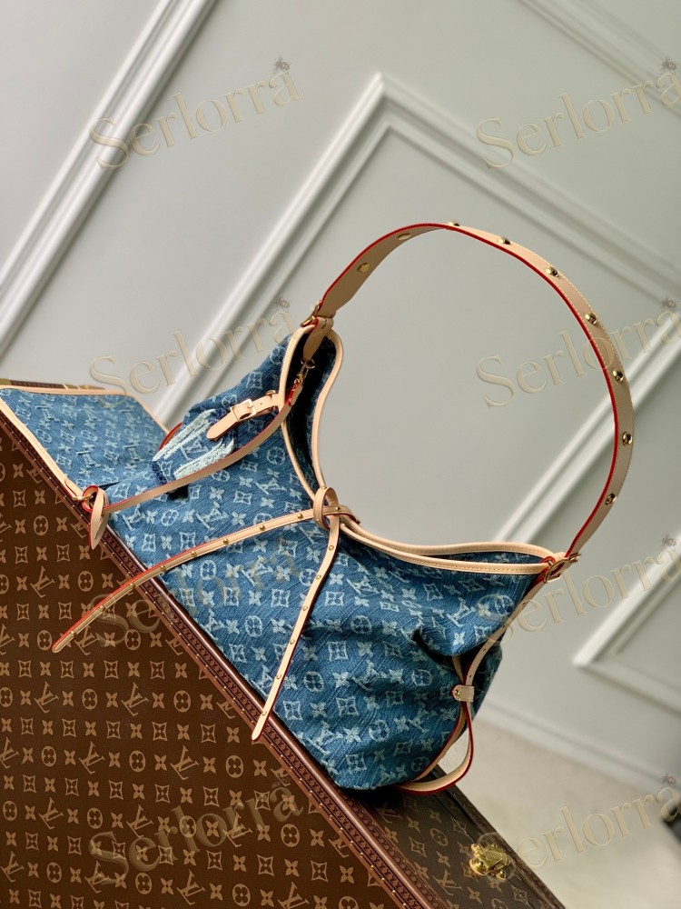 LOUIS VUITTON DENIM CARRYALL MM