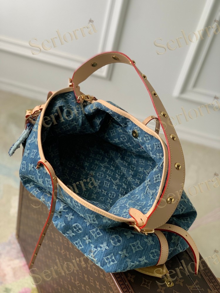 LOUIS VUITTON DENIM CARRYALL MM
