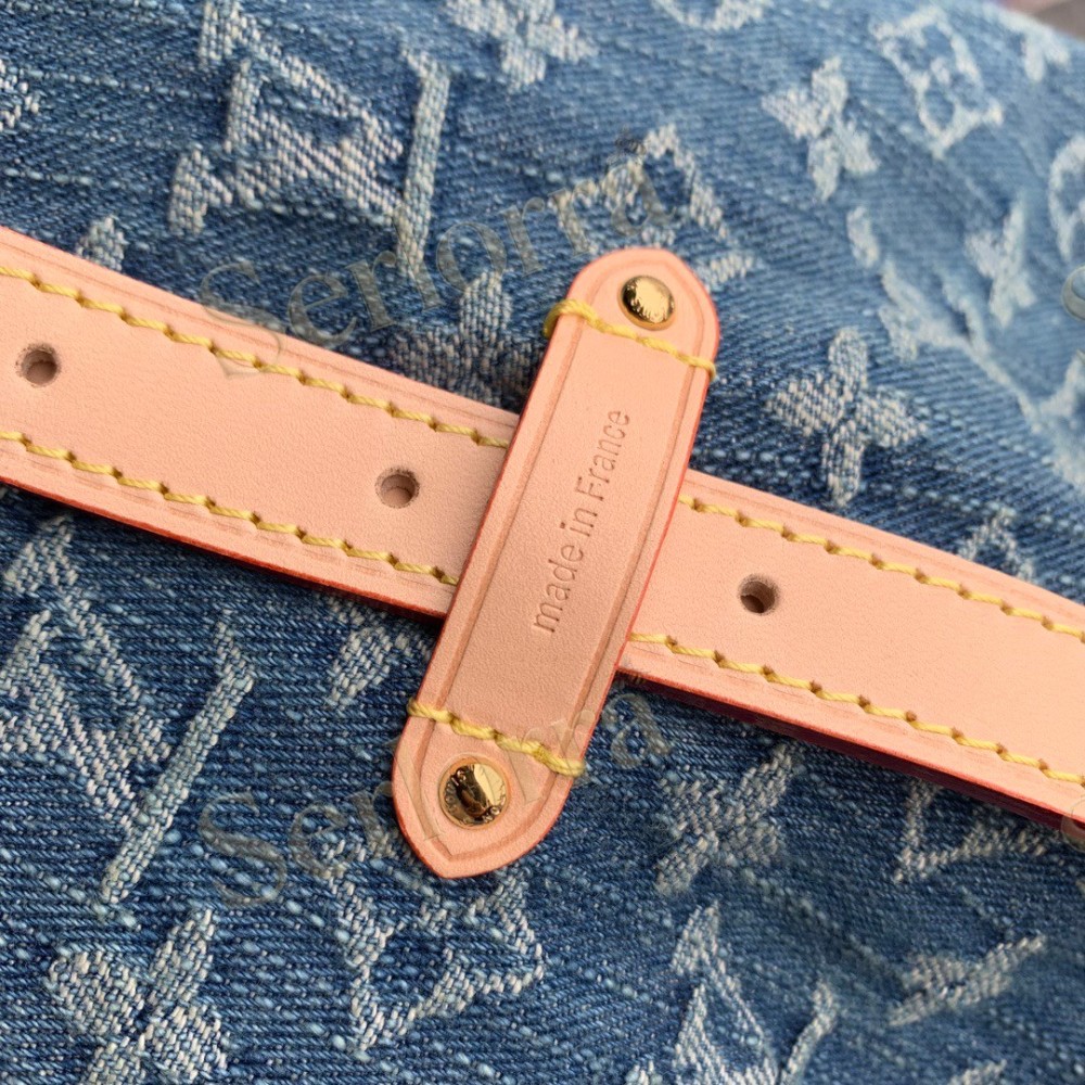 LOUIS VUITTON DENIM CARRYALL MM