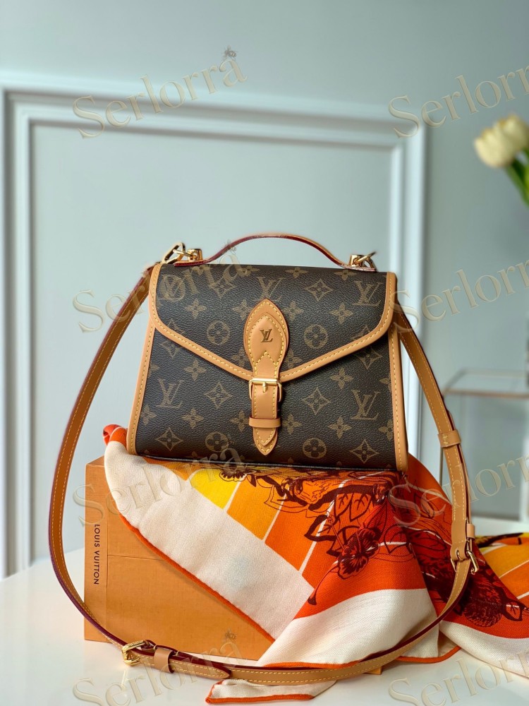 LOUIS VUITTON IVY HANDBAG MONOGRAM CANVAS