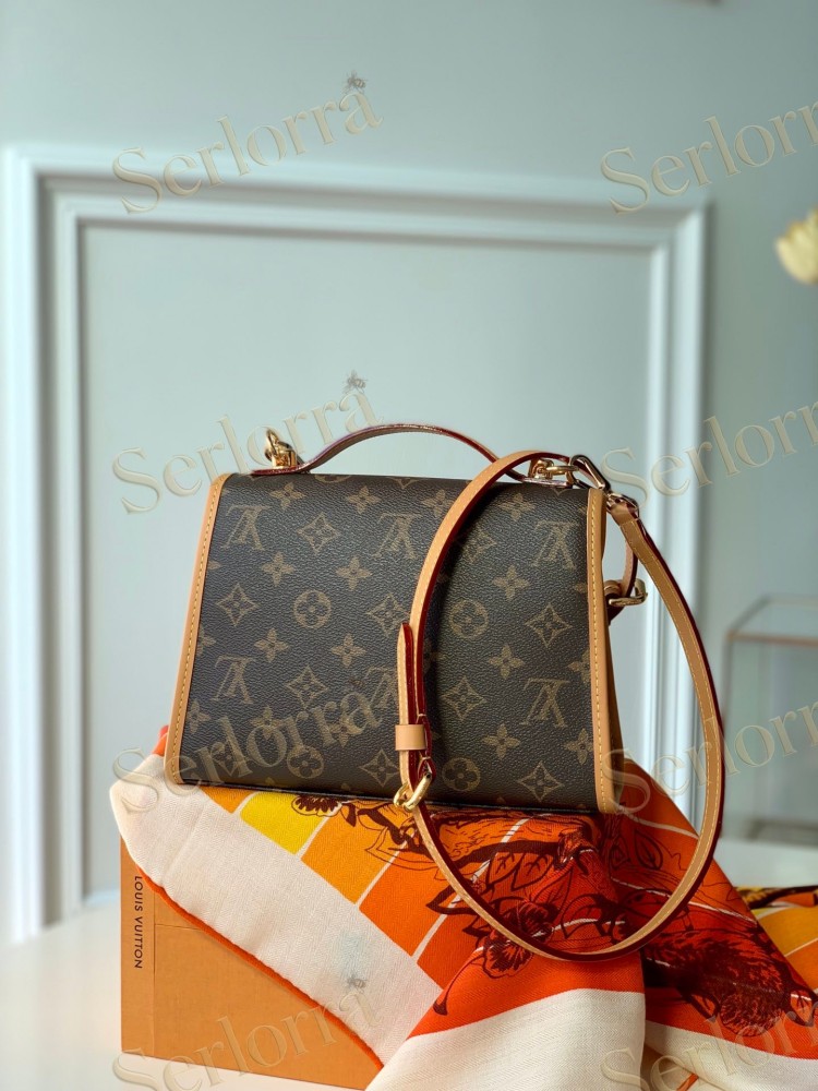 LOUIS VUITTON IVY HANDBAG MONOGRAM CANVAS