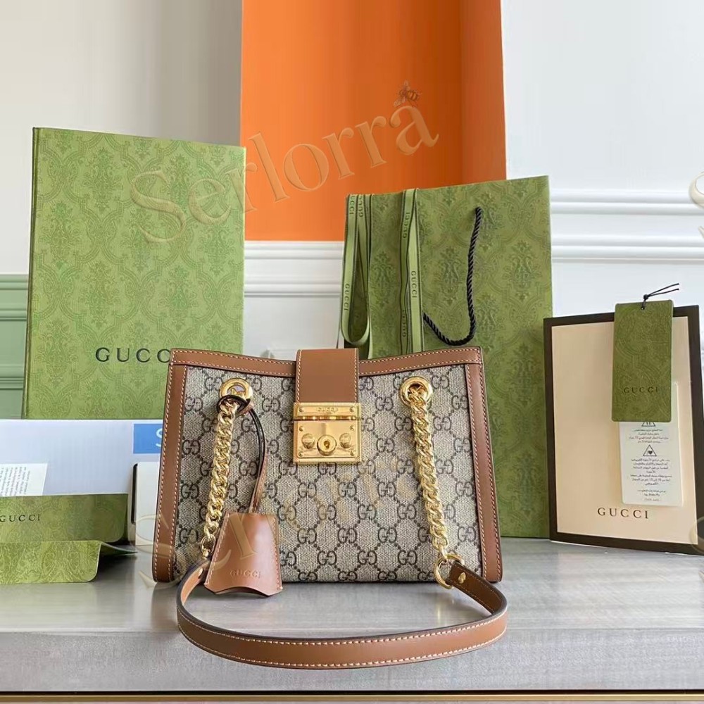 GUCCI PADLOCK MEDIUM TOTE BAG