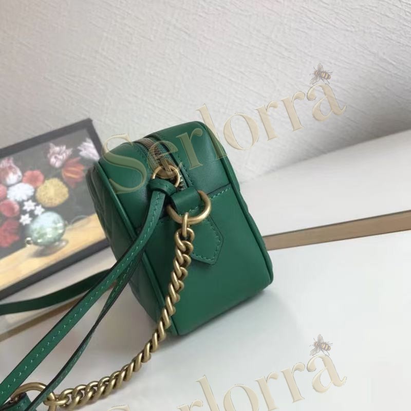 GUCCI GG MARMONT MINI CAMERA BAG