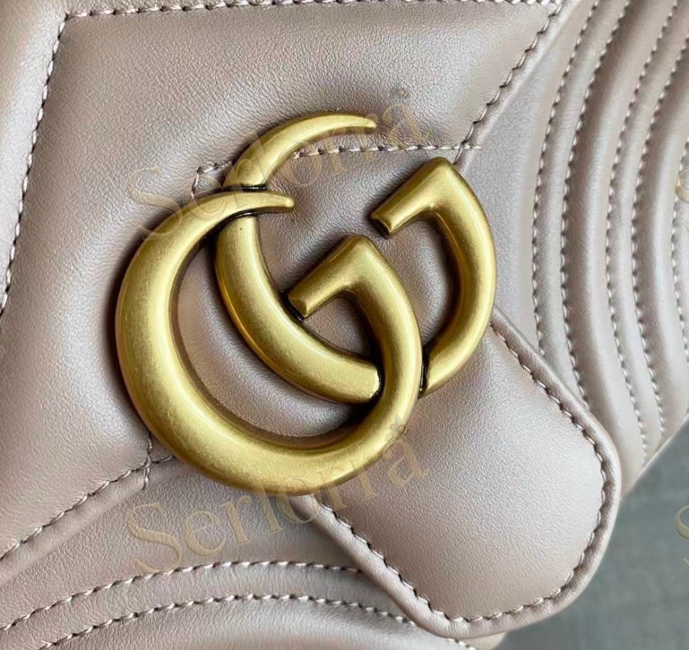 GUCCI GG MARMONT MINI TOP HANDLE BAG
