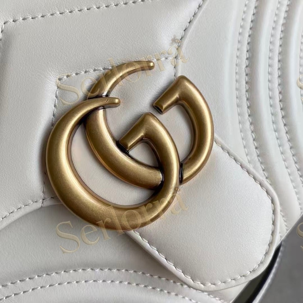 GUCCI GG MARMONT MEDIUM TOP HANDLE BAG