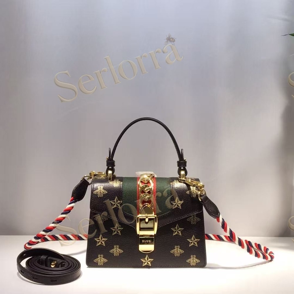 GUCCI SYLVIE MINI TOP HANDLE BAG