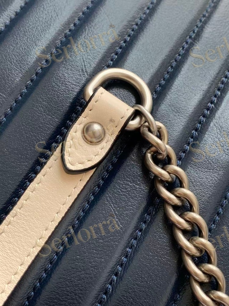 GUCCI GG MARMONT MINI ROUND SHOULDER BAG