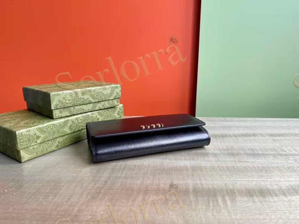 GUCCI GG MARMONT ZIP AROUND WALLET