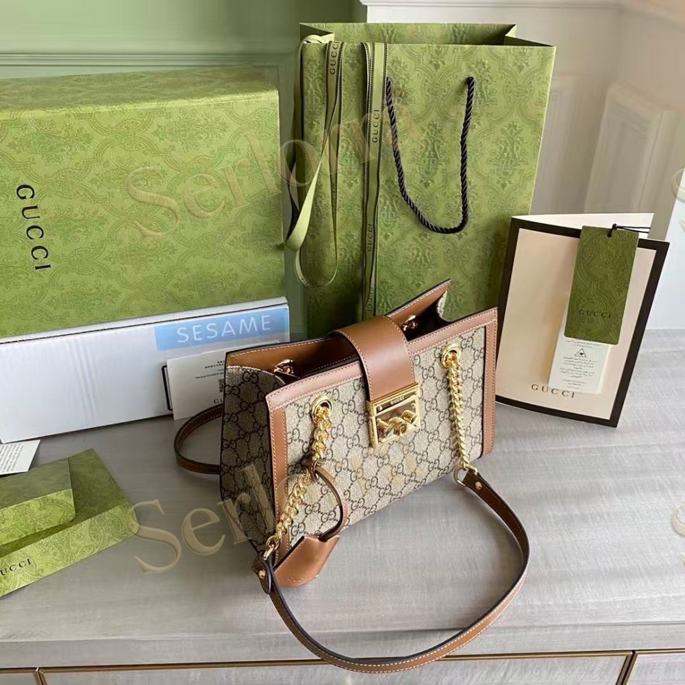 GUCCI PADLOCK MEDIUM TOTE BAG