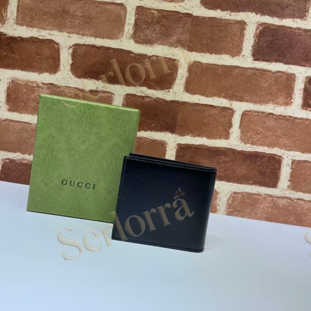 GUCCI GG MARMONT BI-FOLD CARD CASE WALLET