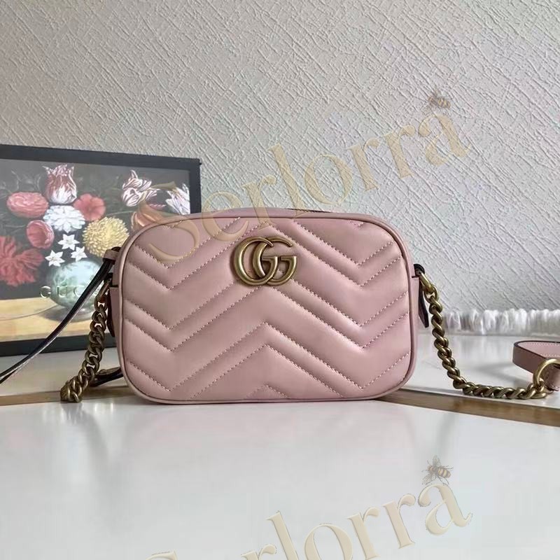 GUCCI GG MARMONT MINI CAMERA BAG