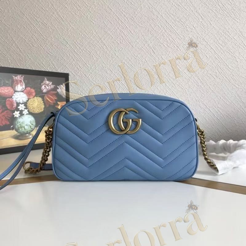 GUCCI GG MARMONT MINI CAMERA BAG