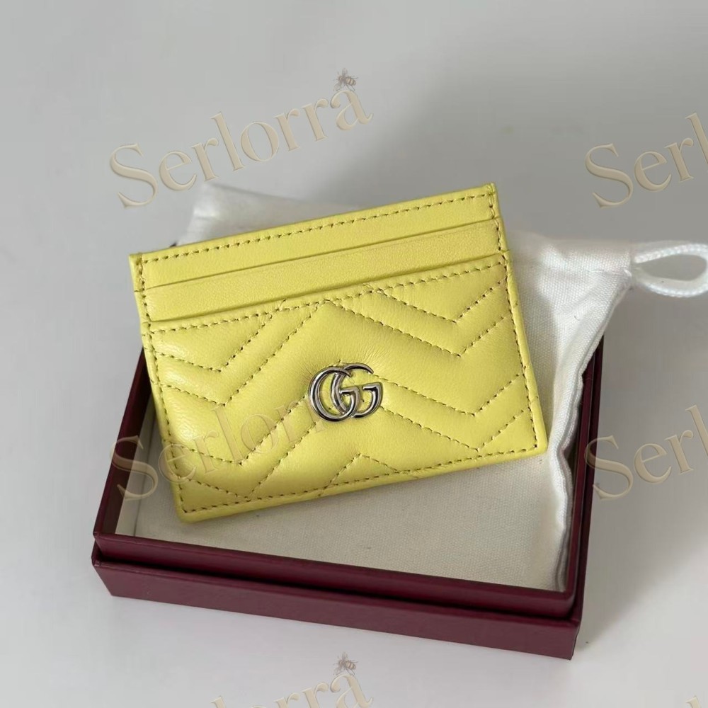 GUCCI GG MARMONT CARD CASE