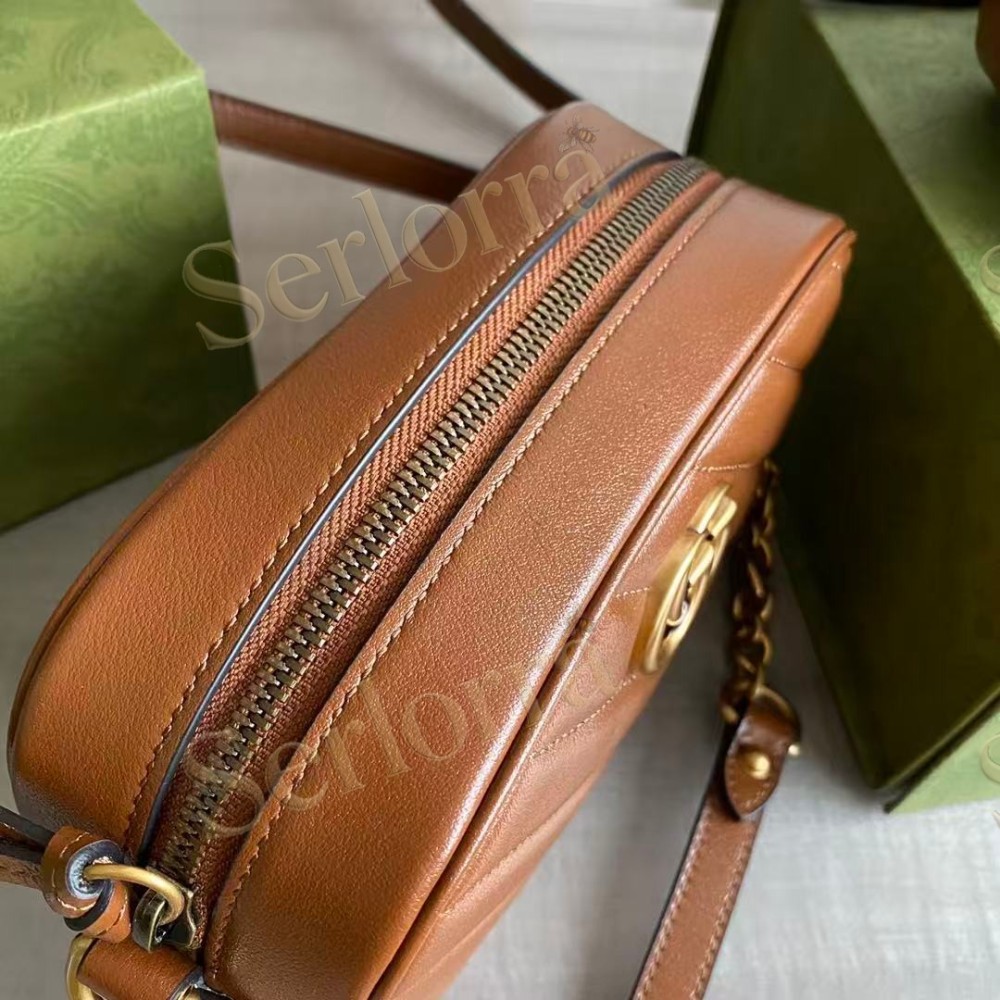 GUCCI GG MARMONT MINI CAMERA BAG