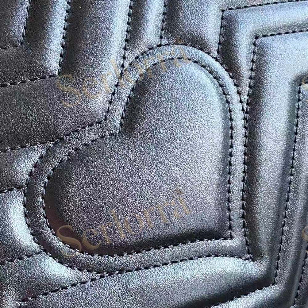GUCCI GG MARMONT MEDIUM TOP HANDLE BAG