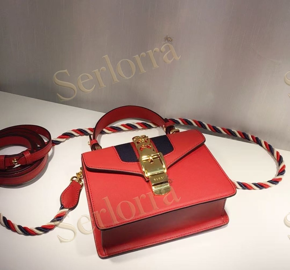 GUCCI SYLVIE MINI TOP HANDLE BAG
