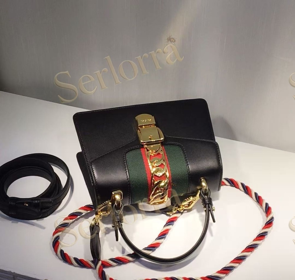 GUCCI SYLVIE MINI TOP HANDLE BAG