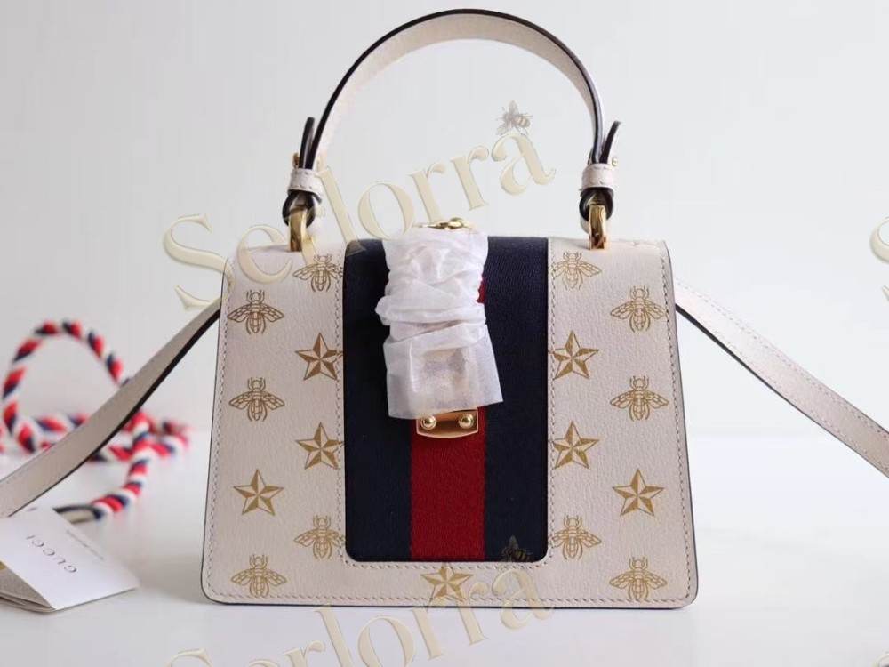 GUCCI SYLVIE MINI TOP HANDLE BAG
