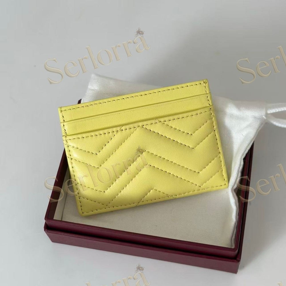 GUCCI GG MARMONT CARD CASE