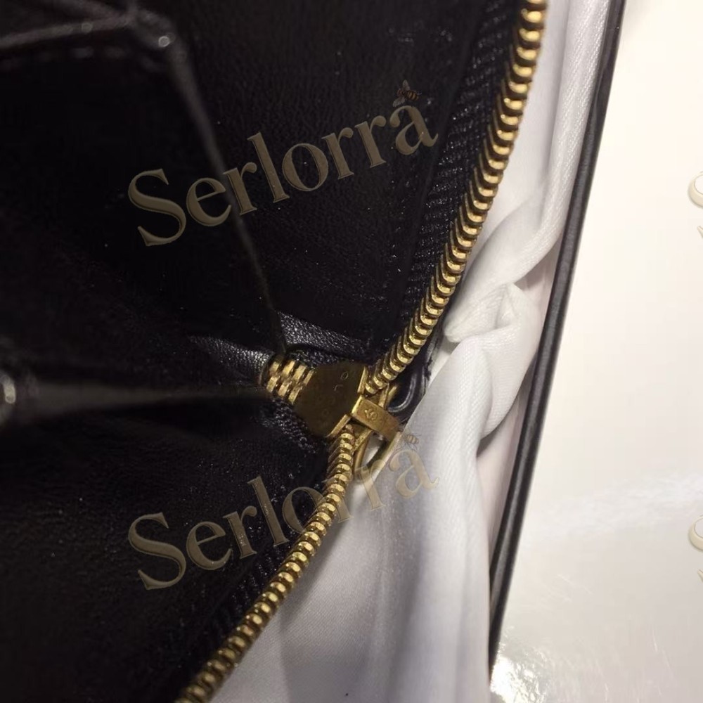 GUCCI GG MARMONT ZIP AROUND WALLET