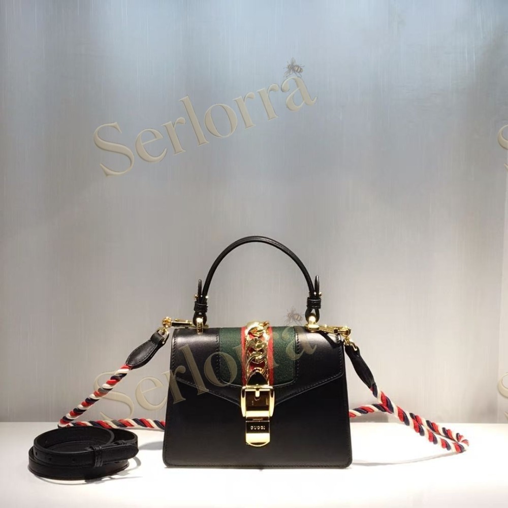 GUCCI SYLVIE MINI TOP HANDLE BAG