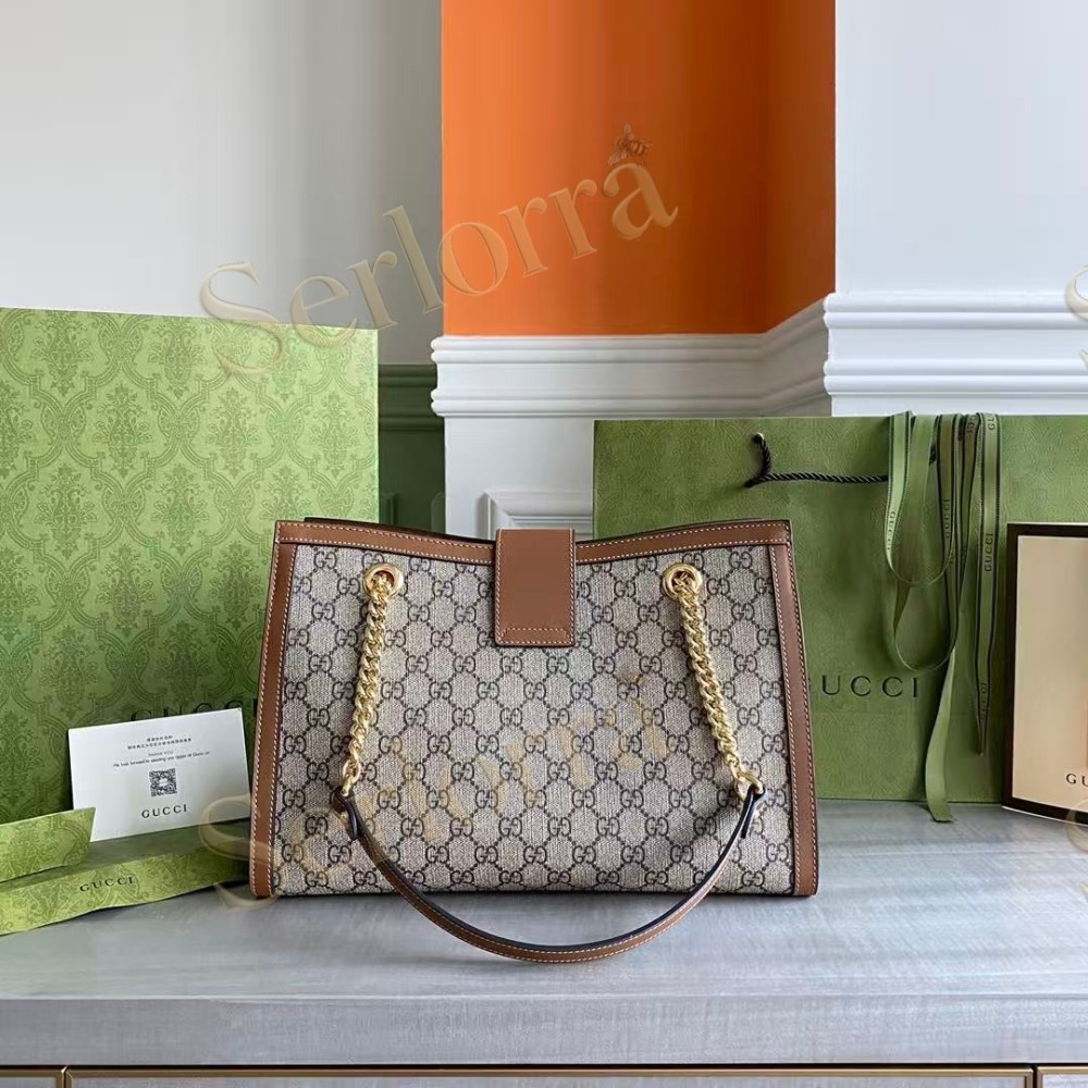 GUCCI PADLOCK MEDIUM GG SHOULDER BAG