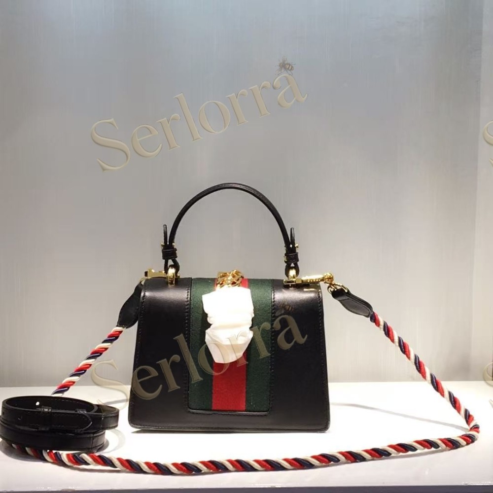 GUCCI SYLVIE MINI TOP HANDLE BAG