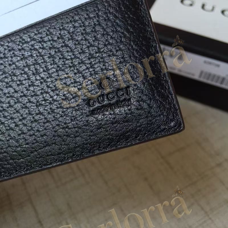 GUCCI GG MARMONT BI-FOLD CARD CASE WALLET