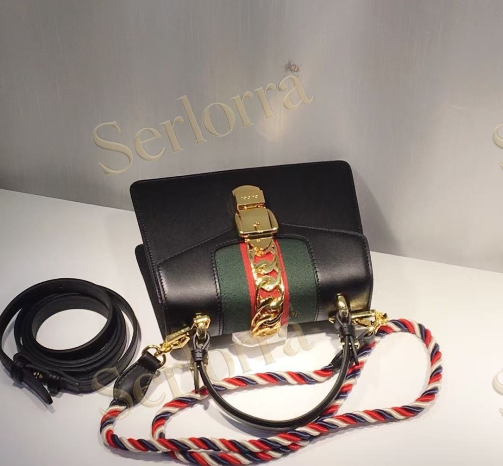 GUCCI SYLVIE MINI TOP HANDLE BAG