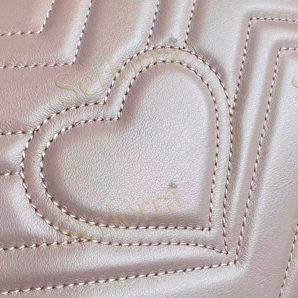 GUCCI GG MARMONT MINI TOP HANDLE BAG