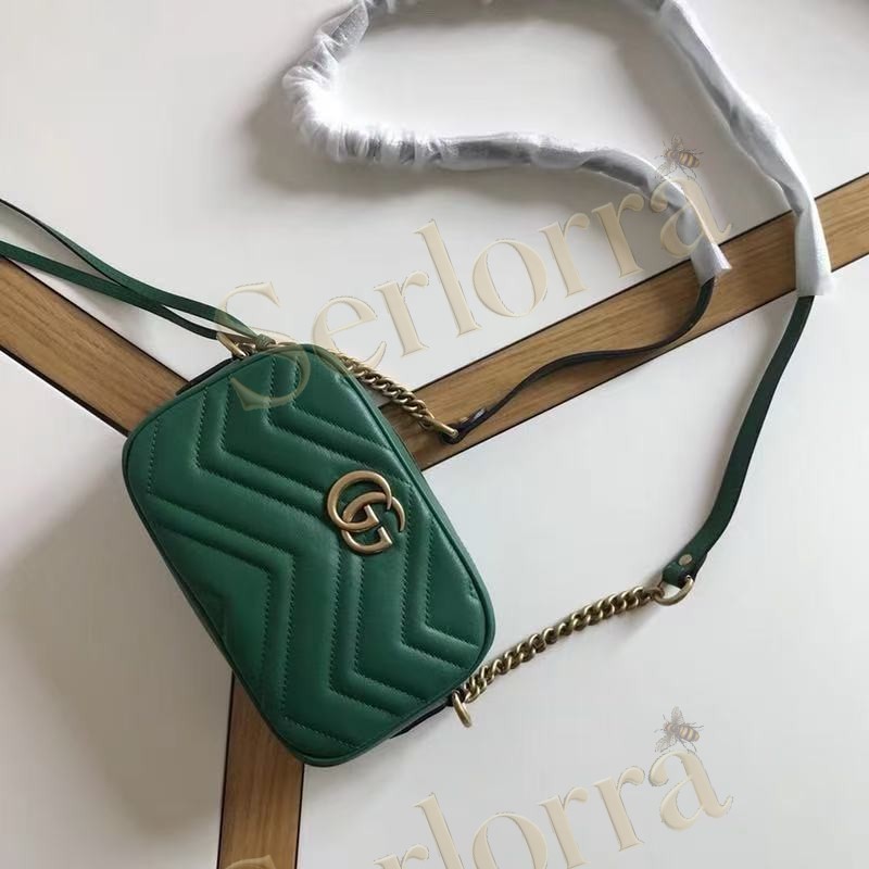 GUCCI GG MARMONT MINI CAMERA BAG