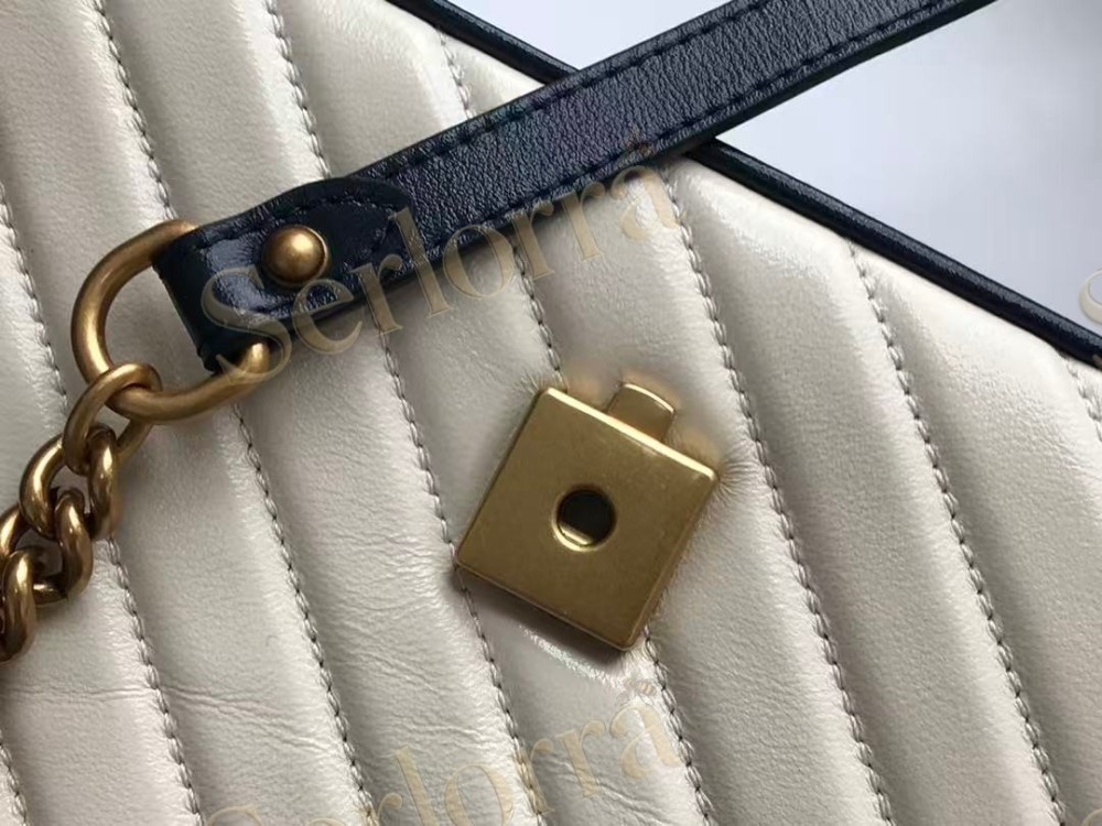 GUCCI GG MARMONT MINI TOP HANDLE BAG