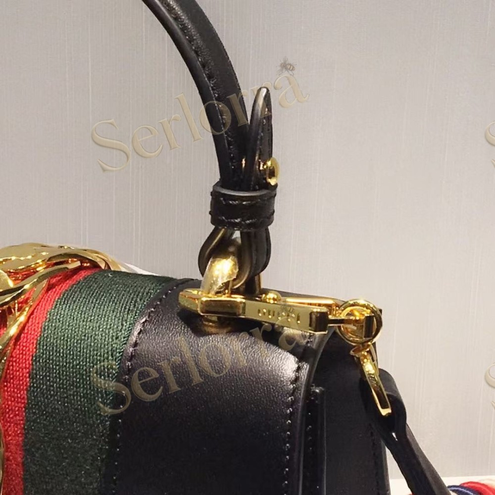 GUCCI SYLVIE MINI TOP HANDLE BAG