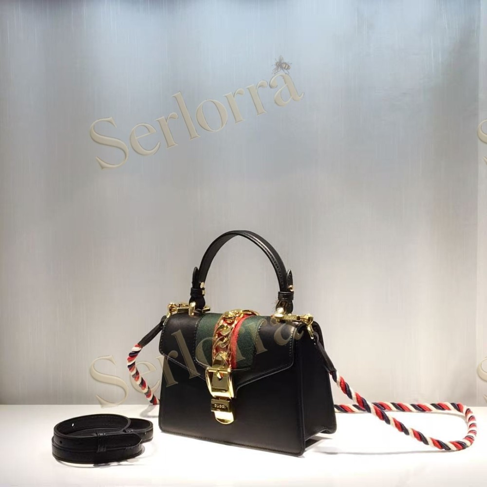 GUCCI SYLVIE MINI TOP HANDLE BAG