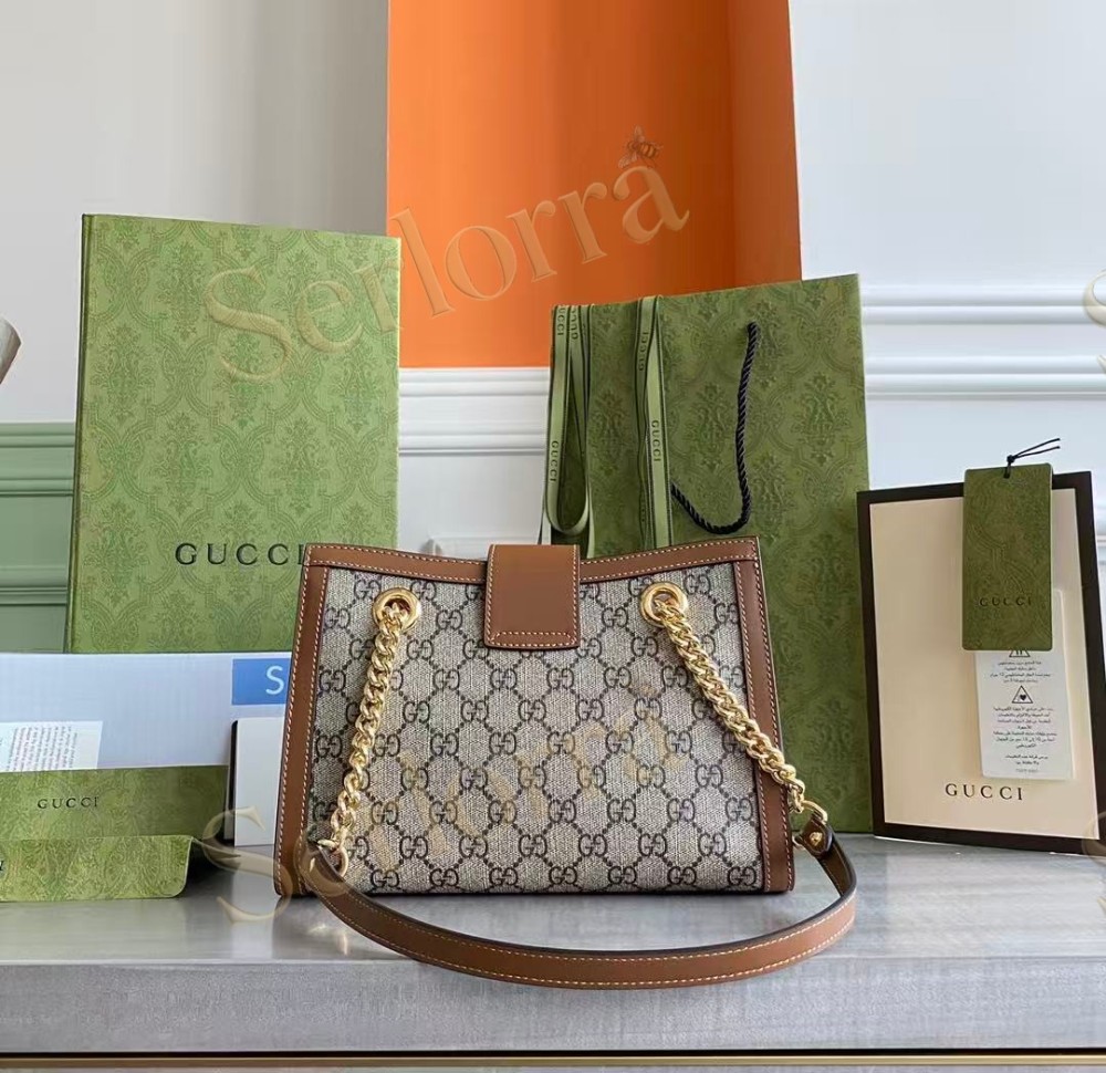 GUCCI PADLOCK MEDIUM TOTE BAG