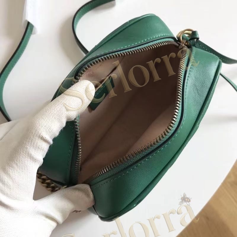 GUCCI GG MARMONT MINI CAMERA BAG