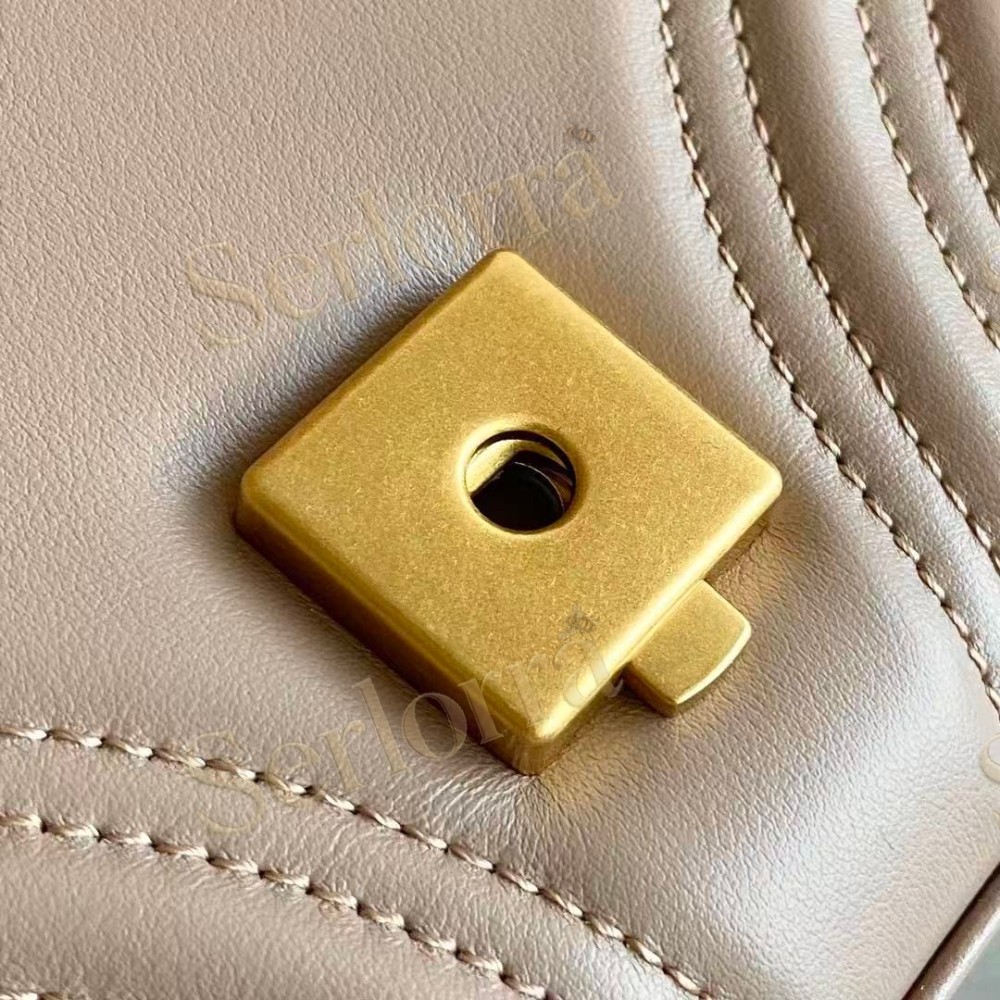 GUCCI GG MARMONT MINI TOP HANDLE BAG