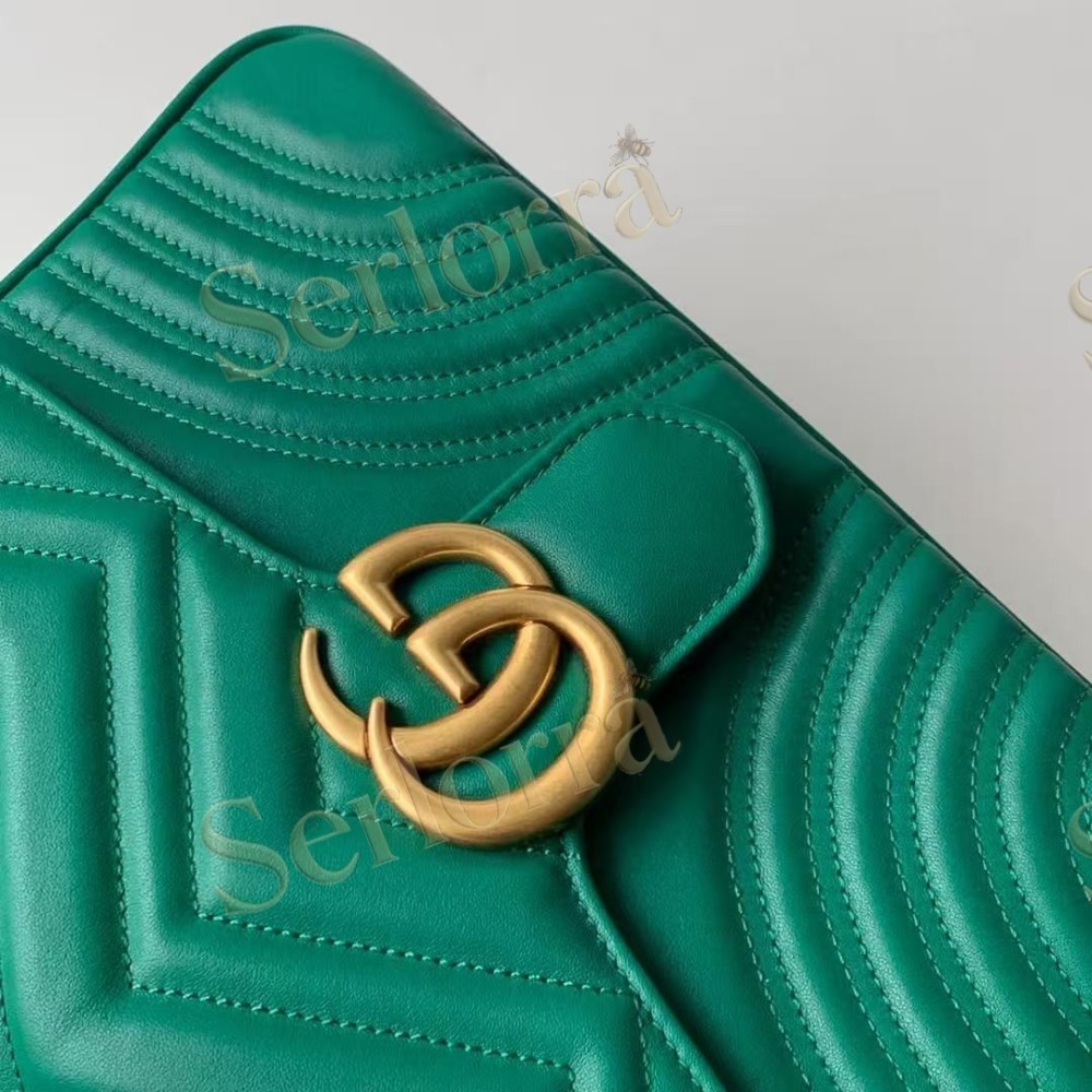 GUCCI GG MARMONT MEDIUM TOP HANDLE BAG