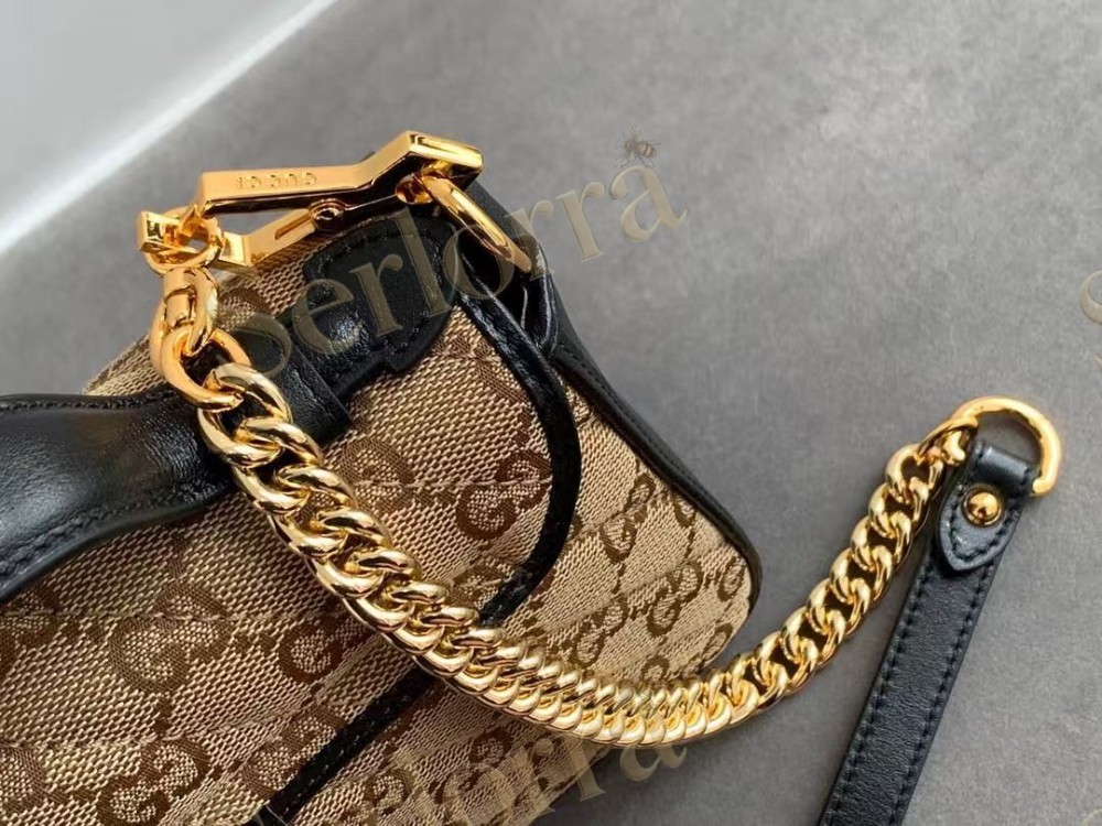 GUCCI GG MARMONT MINI TOP HANDLE BAG
