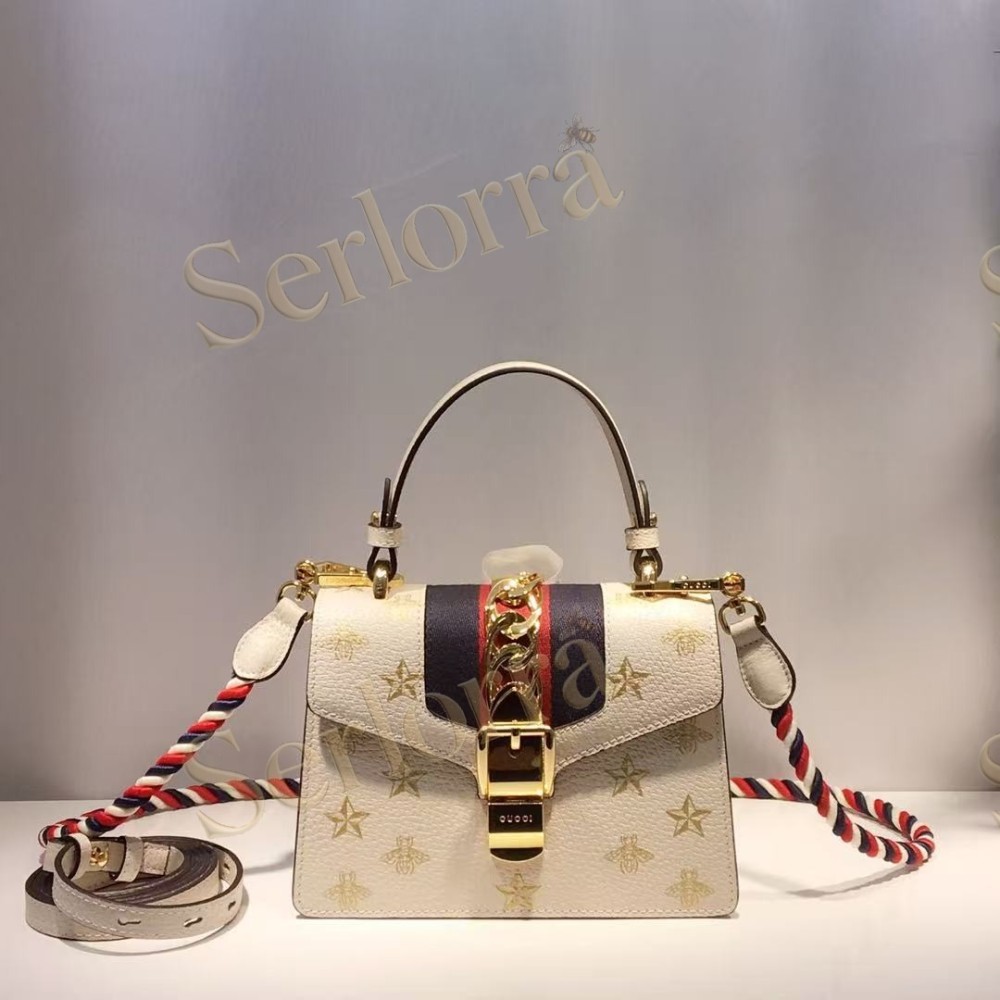 GUCCI SYLVIE MINI TOP HANDLE BAG
