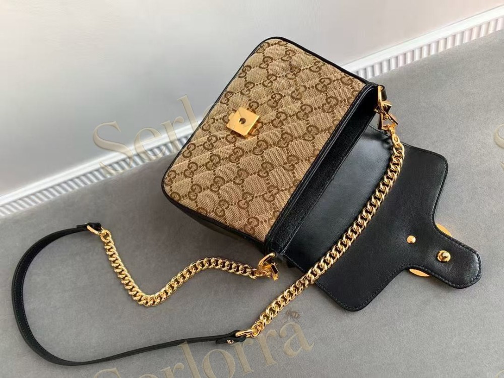 GUCCI GG MARMONT MINI TOP HANDLE BAG