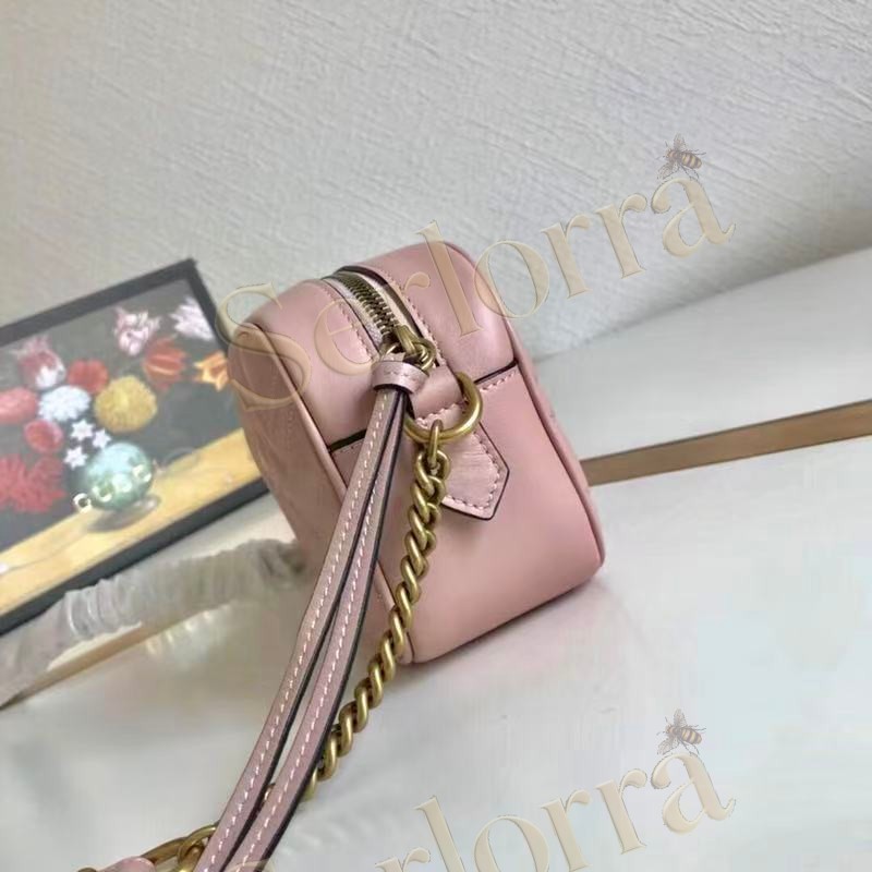 GUCCI GG MARMONT MINI CAMERA BAG