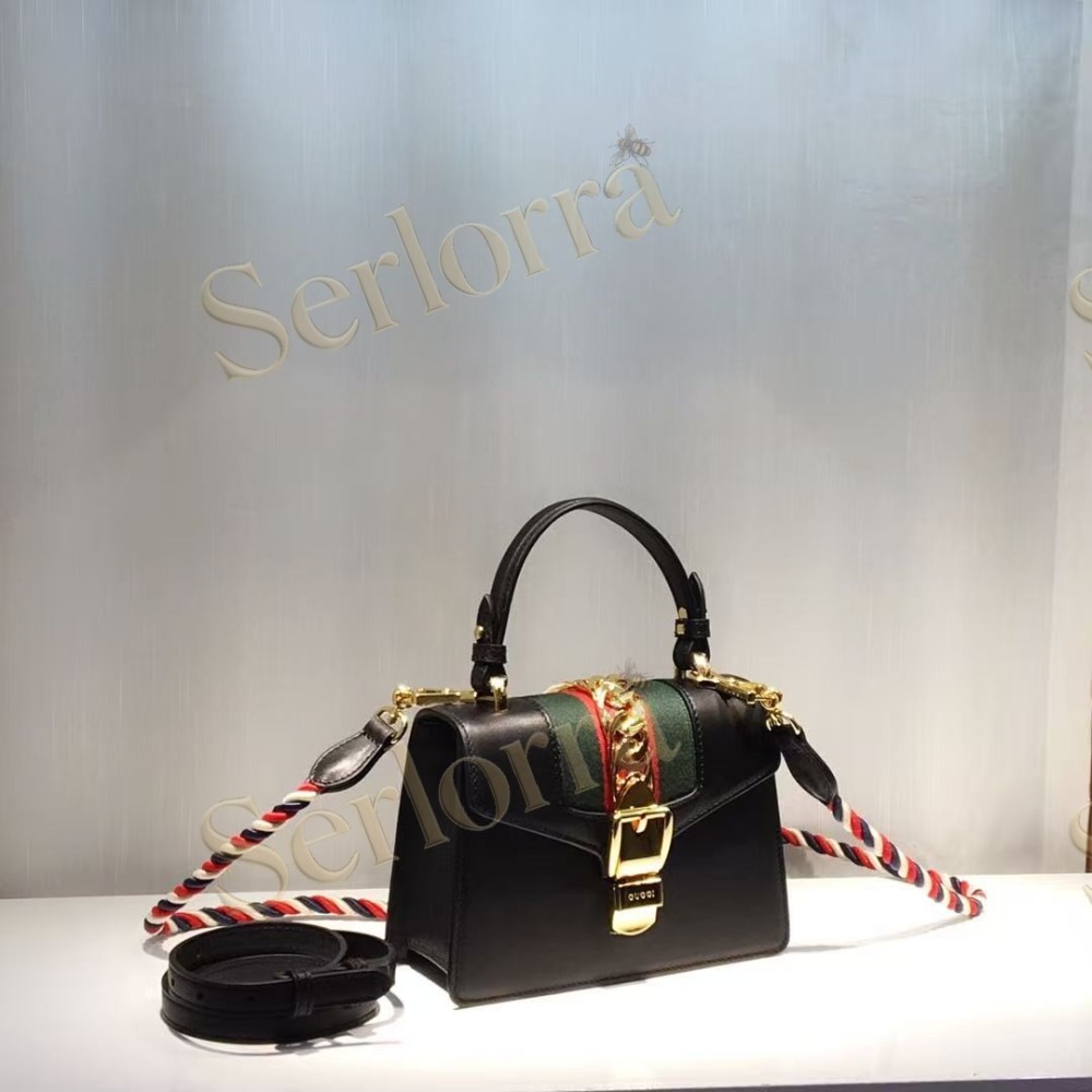 GUCCI SYLVIE MINI TOP HANDLE BAG