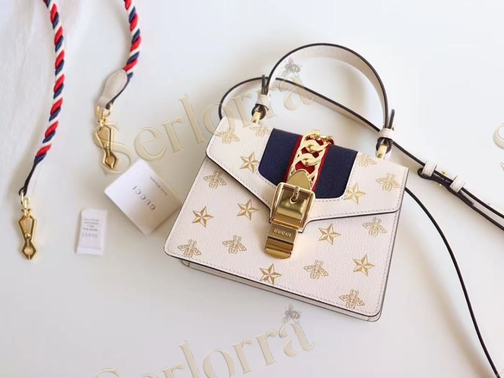 GUCCI SYLVIE MINI TOP HANDLE BAG