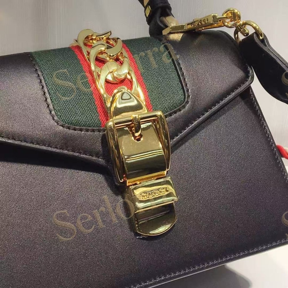 GUCCI SYLVIE MINI TOP HANDLE BAG