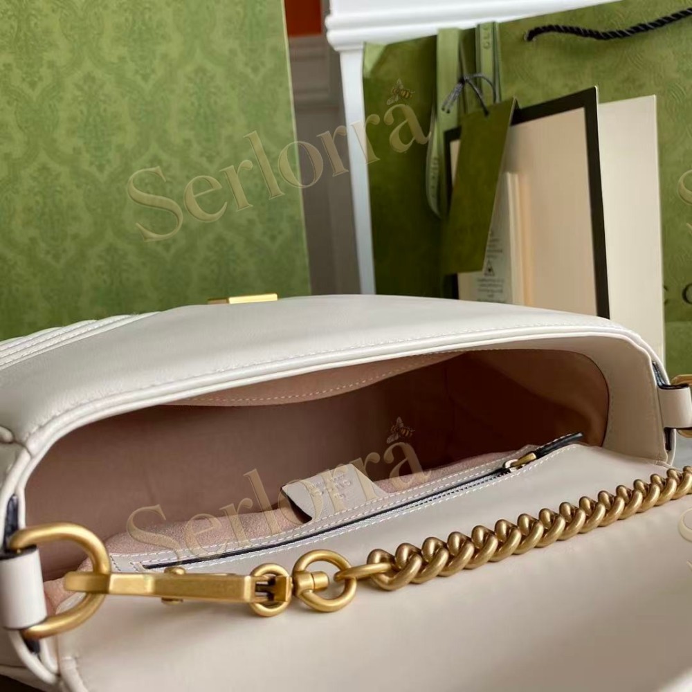 GUCCI GG MARMONT MEDIUM TOP HANDLE BAG