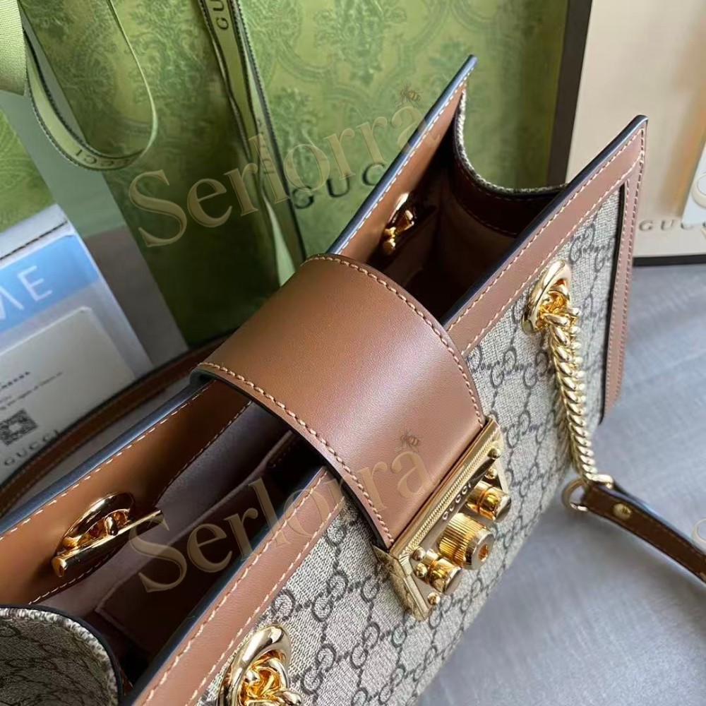 GUCCI PADLOCK MEDIUM TOTE BAG