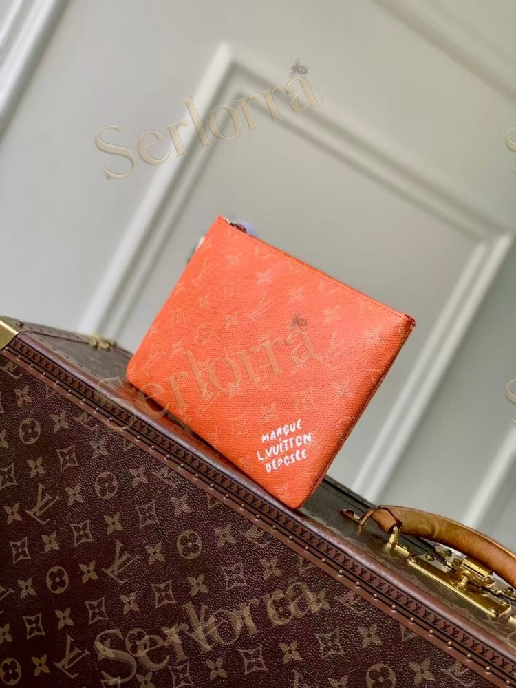 LOUIS VUITTON MONOGRAM HERITAGE MEDIUM KEY COIN PURSE