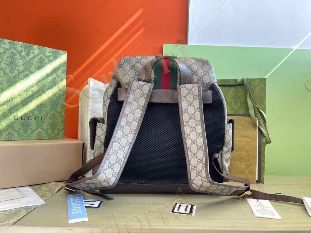GUCCI OPHIDIA GG MEDIUM BACKPACK