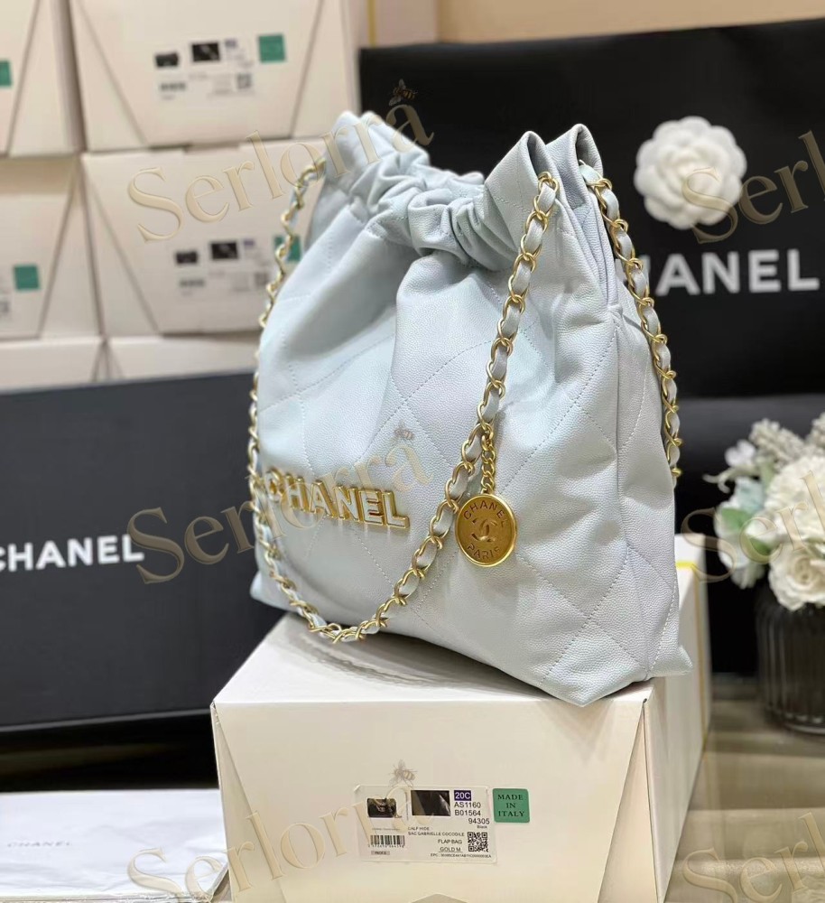 CHANEL MASTER 22 SMALL CALFSKIN HANDBAG